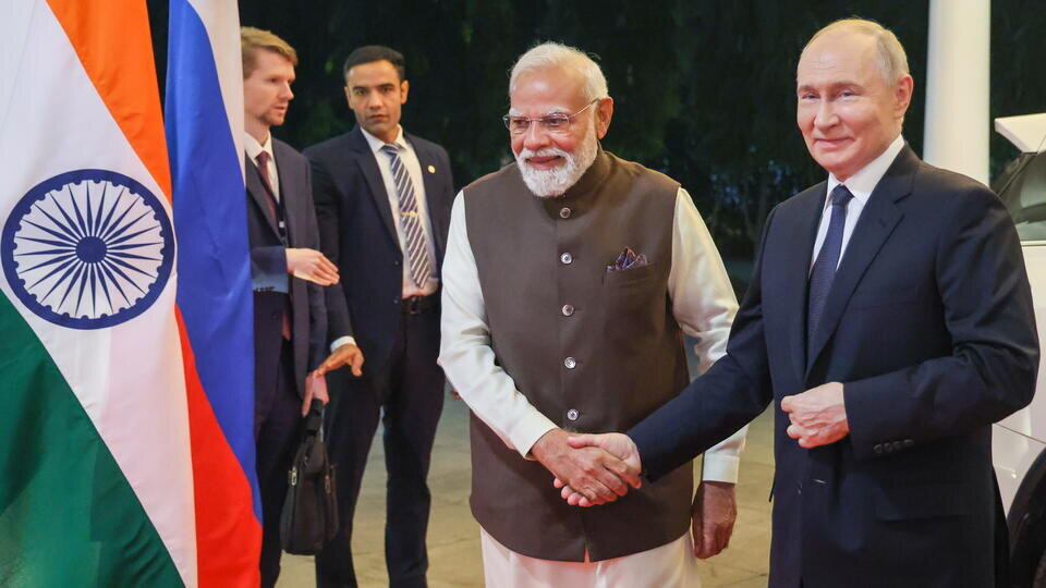     В Индии показали мультфильм про Путина и Моди Александр Казаков/ТАСС