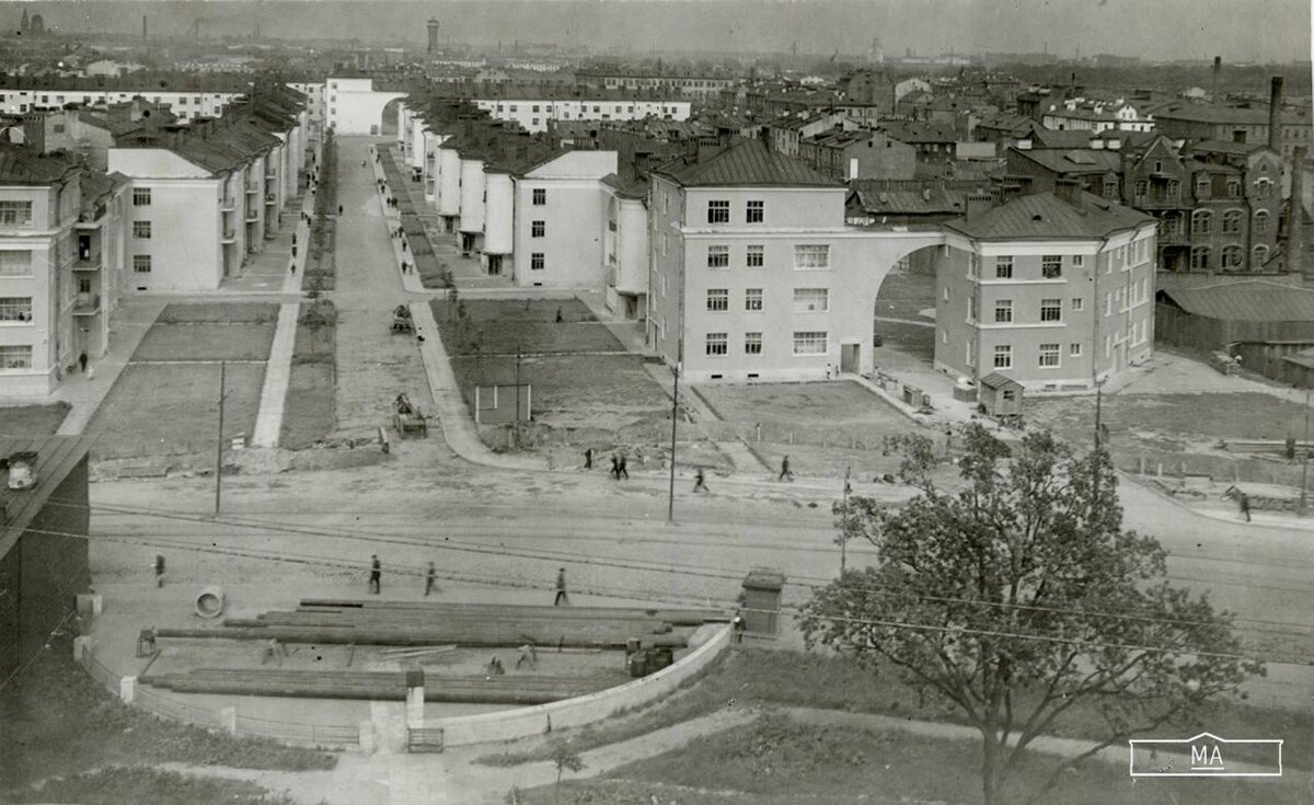 Ленинградский конструктивизм на Нарвской заставе. Фото: wikimapia.org