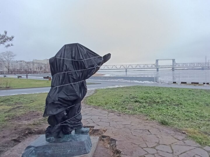     Как скульптура выглядит сейчас. Фото Романа Филковского