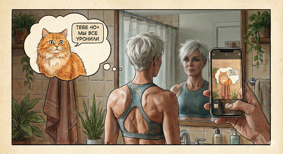 На фоне играет тревожная музыка