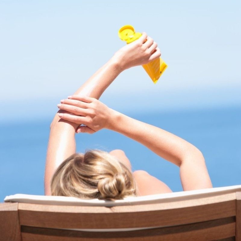 Солнцезащитный крем убережёт кожу от преждевременного старения 