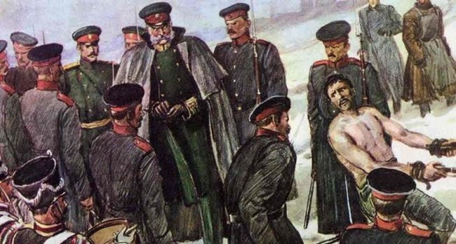 Унизительные наказания солдат и матросов в царской армии как одна из причин конца империи