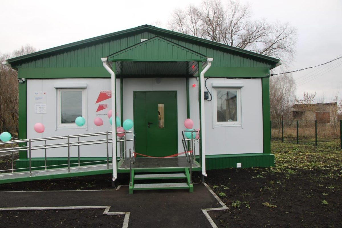    Открылся модульный фельдшерско-акушерский пункт в Озёрках