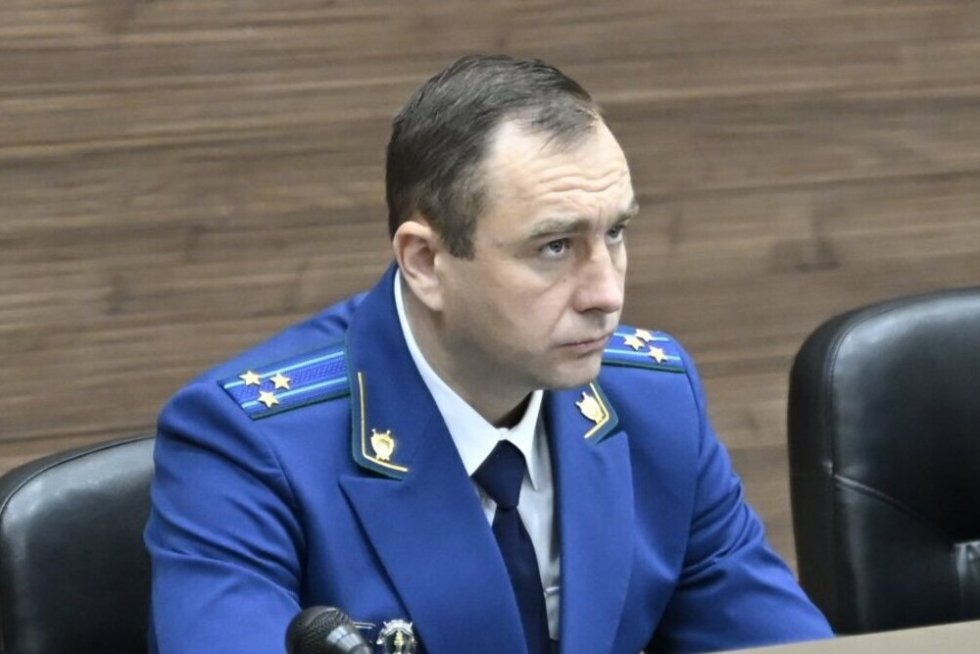 Новый прокурор Брянской области Владимир Яковлевич Мосин.