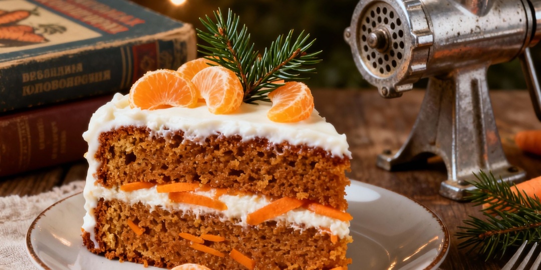 Бабушкин морковник: торт для новогоднего стола