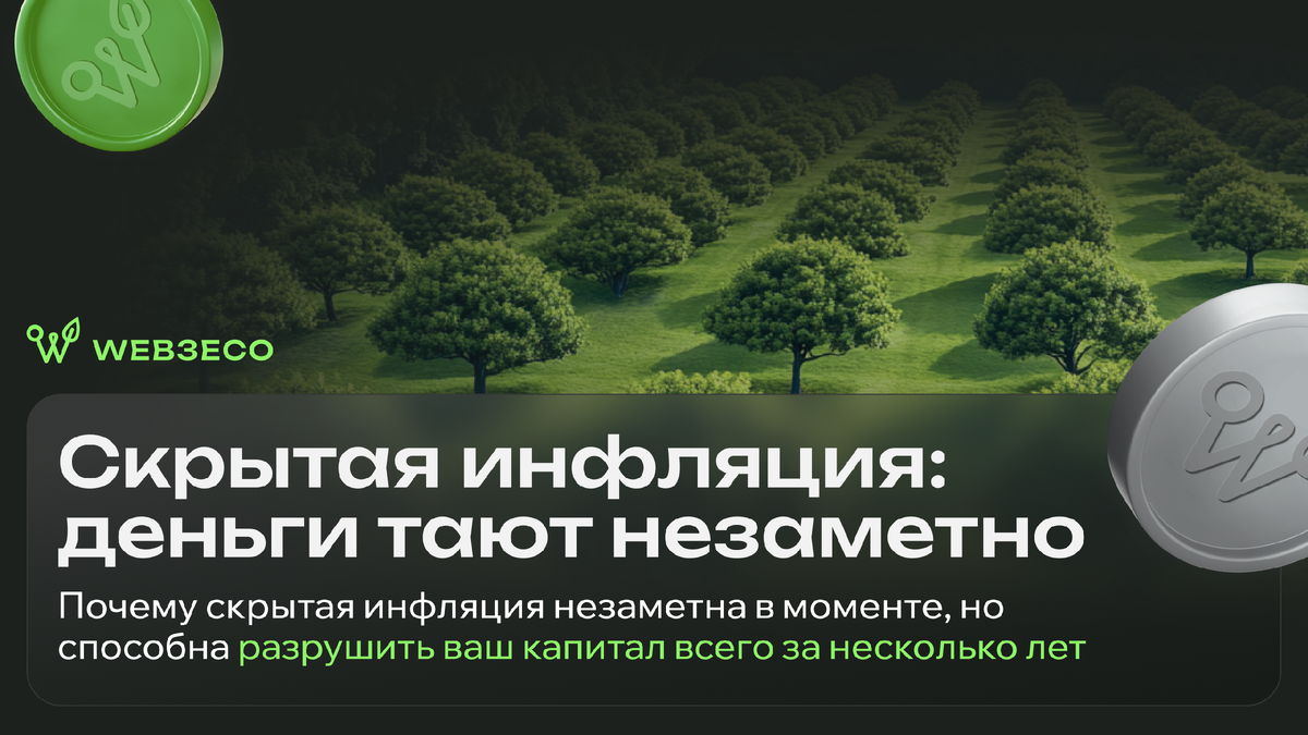 Скрытая инфляция: деньги тают незаметно. Почему скрытая инфляция незаметна в моменте, но способна разрушить ваш капитал всего за несколько лет