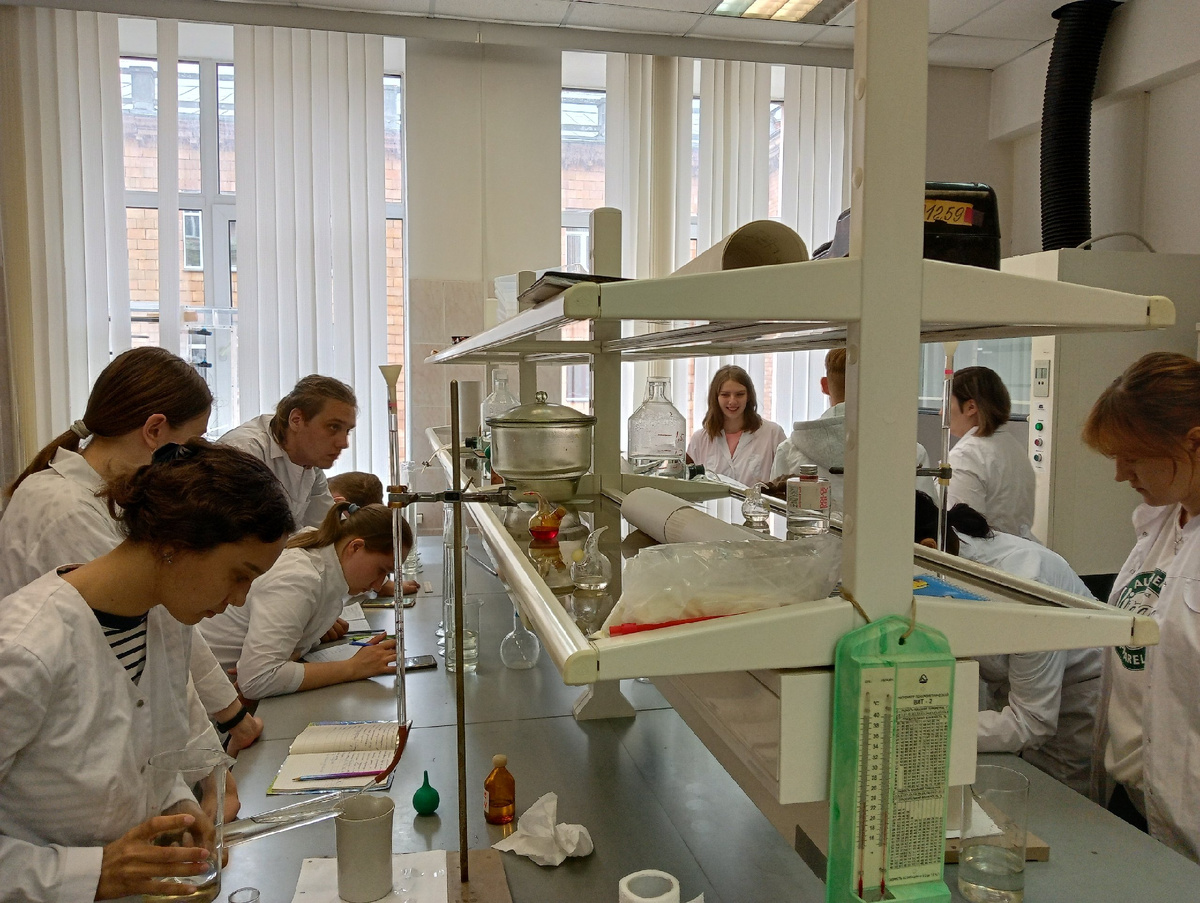 Работа в лаборатории. Источник: Татьяна Крупнова
