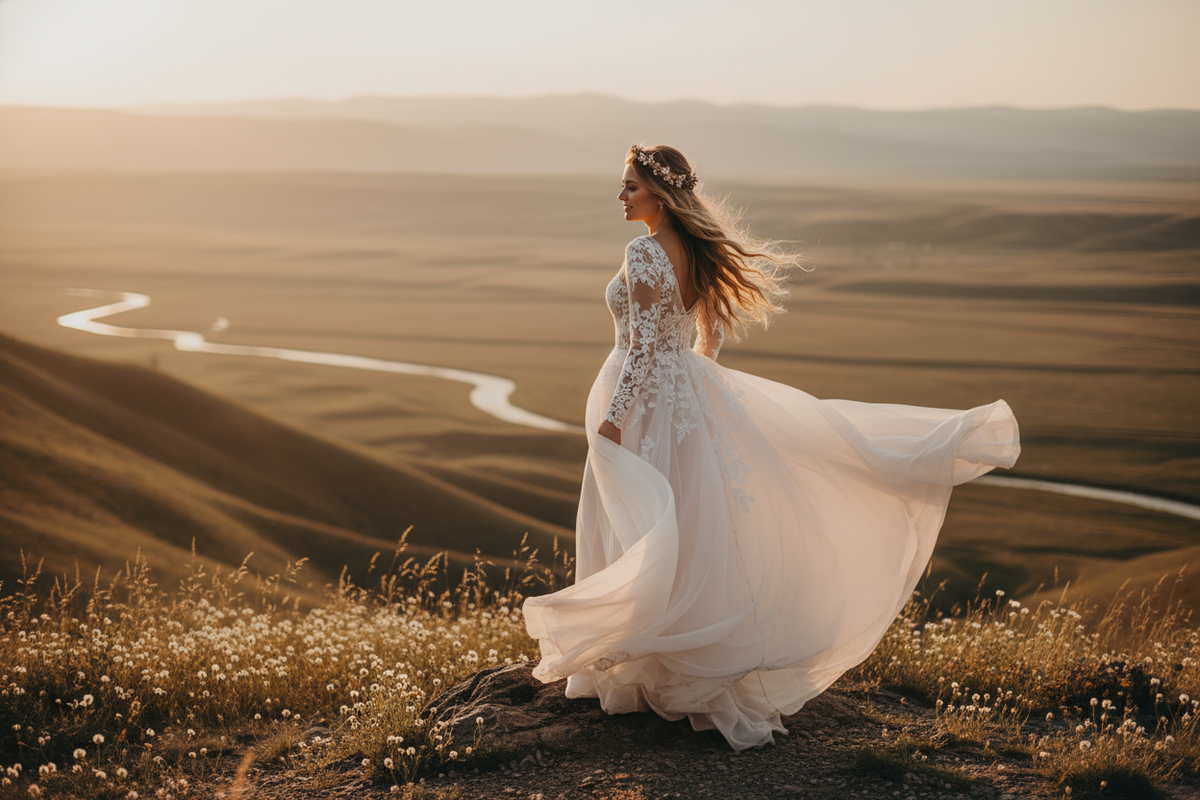 Стиль бохо-шик: воздушная свобода для невест, которые выбирают аутентичность