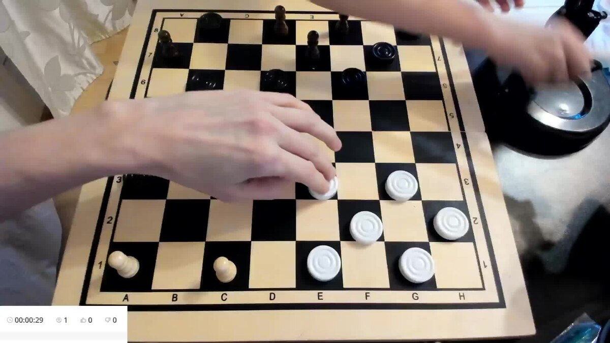 Фото из интернета. Они играли в шашки.