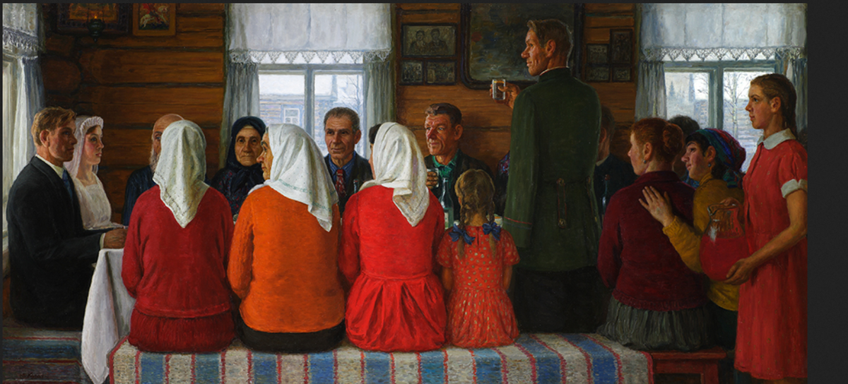 Юрий Кугач. "Деревенская свадьба". 