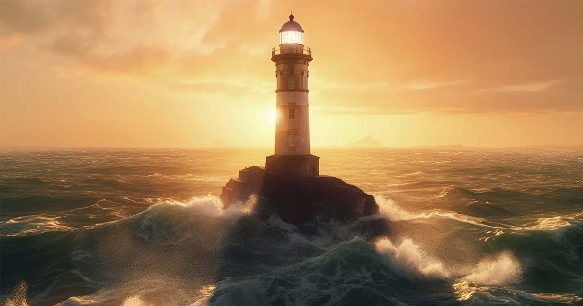 Вера - она как маяк, позволяет внутри держаться, даже если снаружи для этого нет оснований