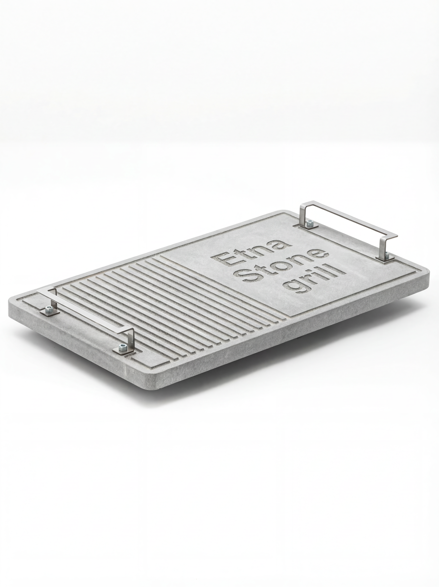 Каменный гриль для мангала и барбекю от Etna Stone Grill