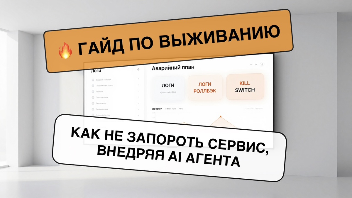Что логировать, как настроить фича-флаги и kill switch, какие триггеры считать аварийными и что положить в Notion/PDF-план внедрения AI-ассистента, чтобы не тушить пожары по ночам