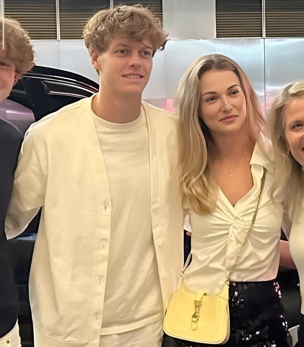 Янник Синнер и Анна Калинская