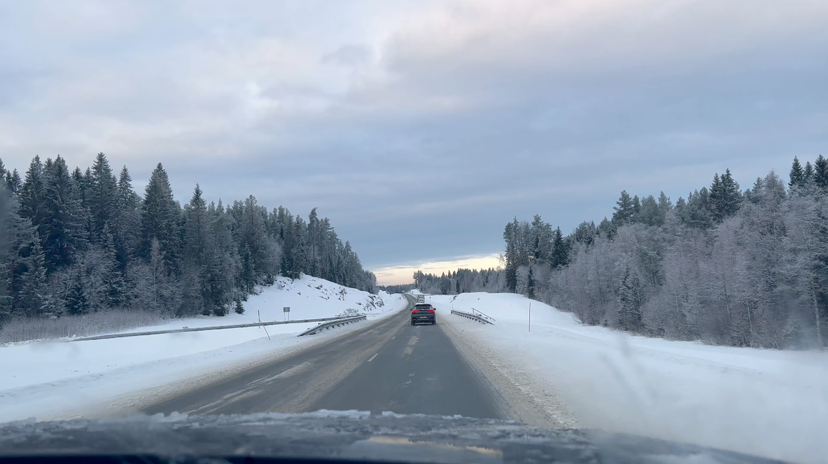 Дорога в Карелии