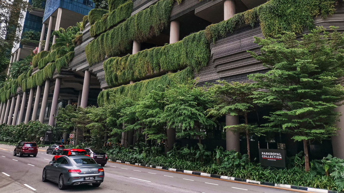 Одна из улиц Сингапура