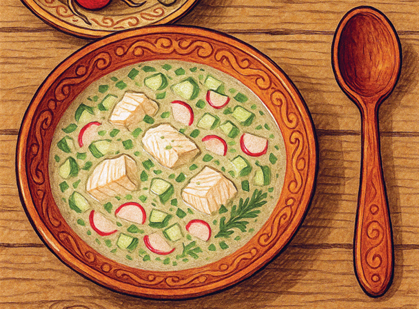 Книги АСТ нонфикшн, фото из книги «Скатерть-самобранка. Рецепты из русских сказок, былин и повестей» 