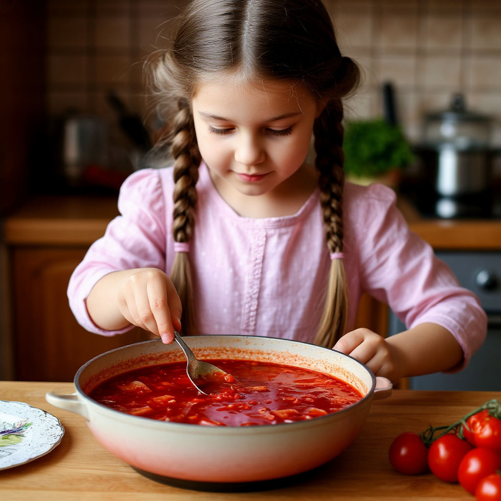 Ксюша в детстве