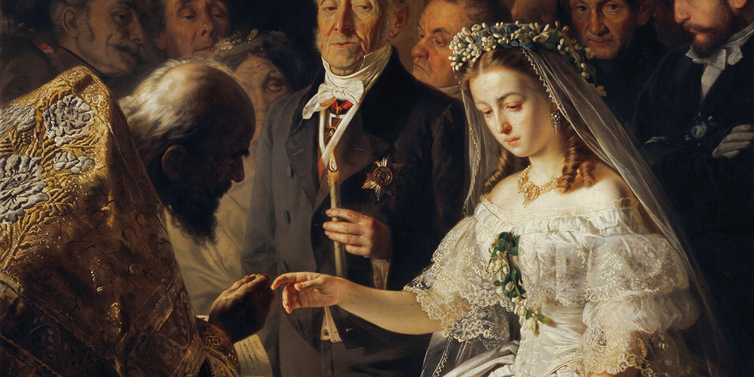 Свадьба на картинах русских художников