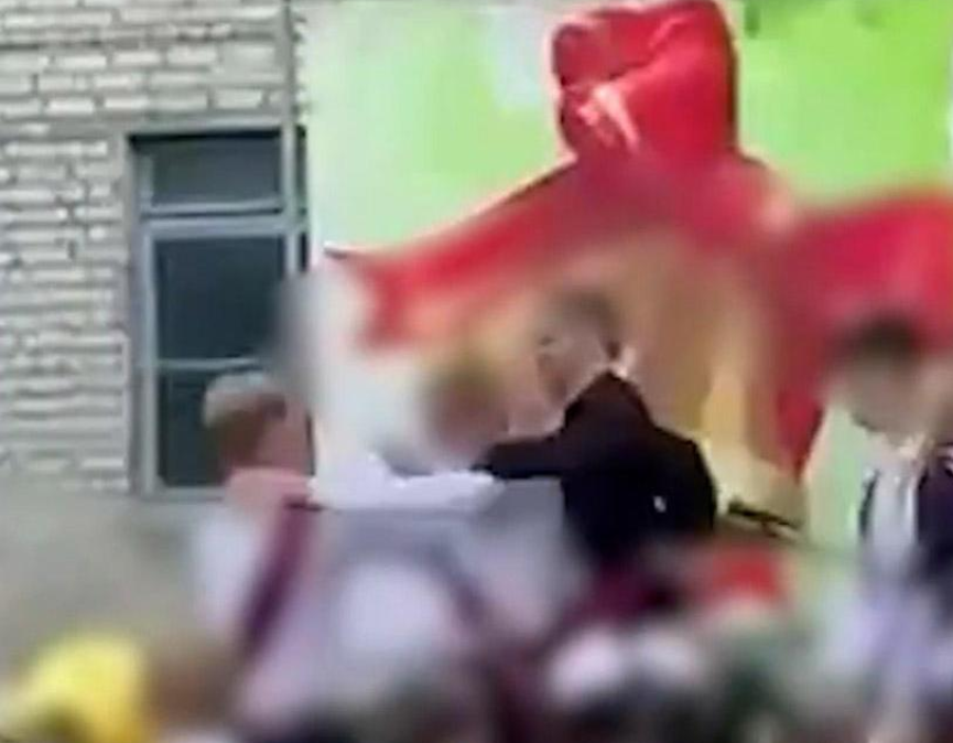 Кадр из видео показан в сюжете НТВ