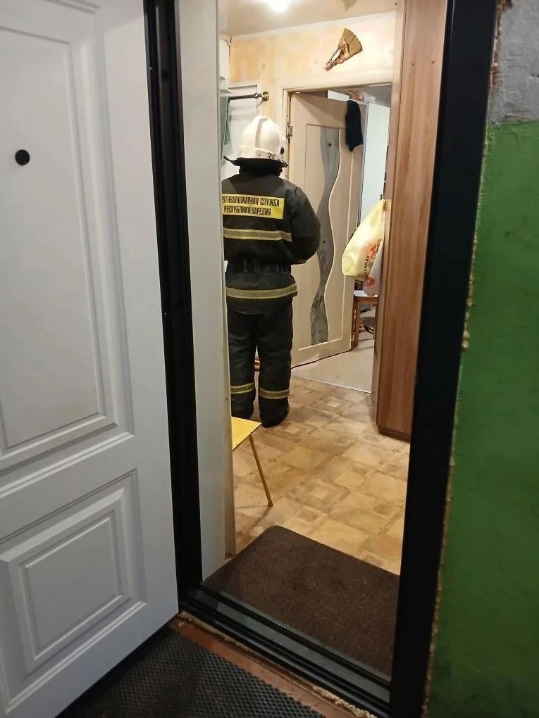    Пожарные Олонца спасли мужчину с подозрением на инсультГоскомитет Карелии по безопасности