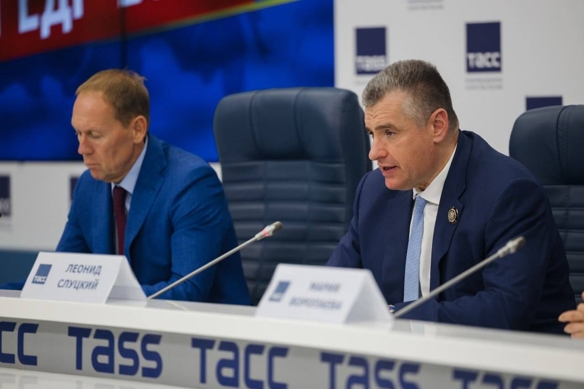 Председатель ЛДПР Леонид Слуцкий