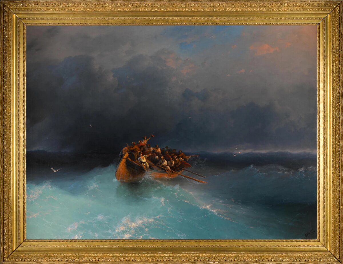 Иван Айвазовский. «Выжившие», 1878 (Фото Sothebyʹs)