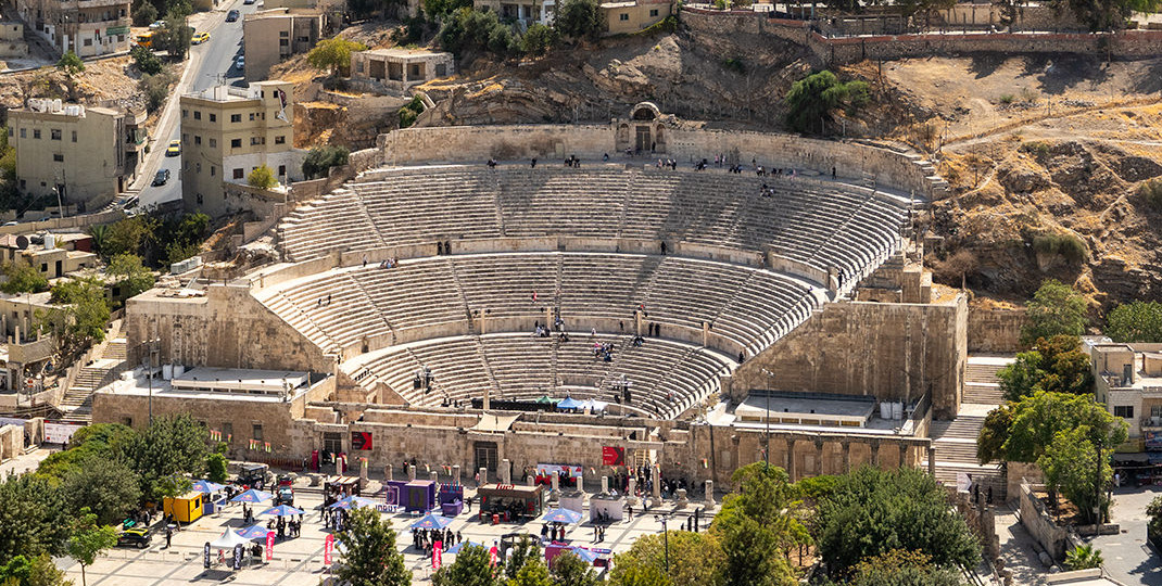 Римский театр. Древняя достопримечательность в сердце Аммана