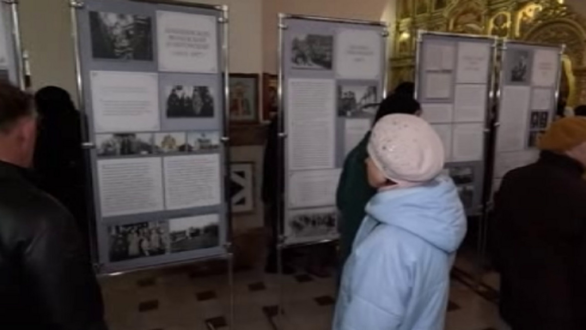    В Ахтырском храме города Курска прошла уникальная экскурсия