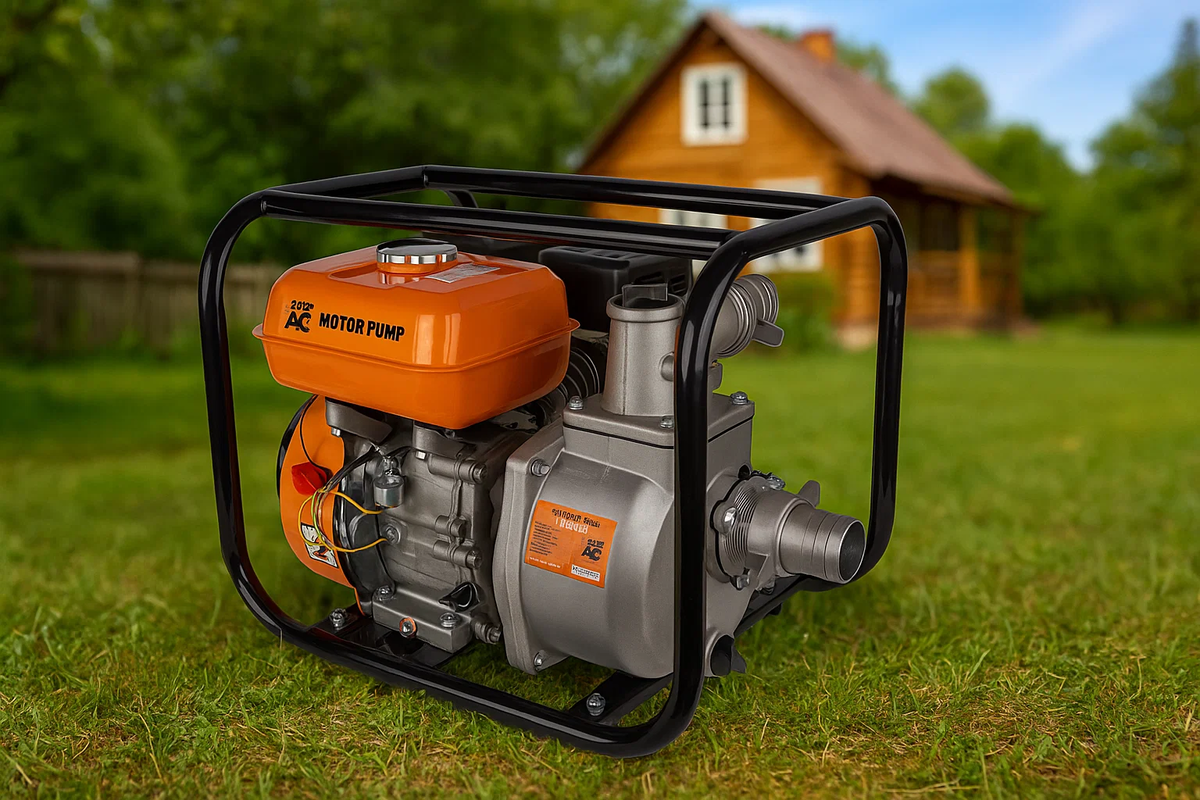 Мотопомпа - незаменимый помощник