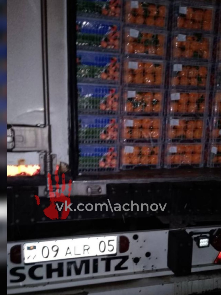 Фото из грузовика