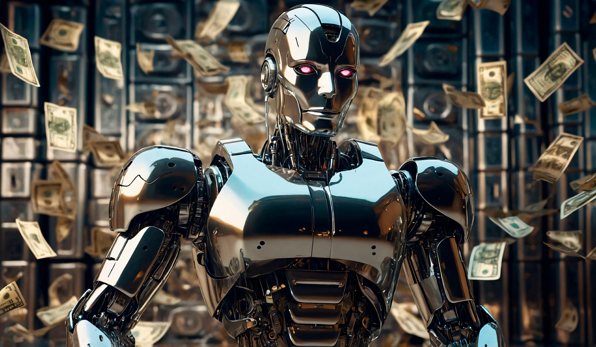 Источник изображения: https://www.freepik.com/free-ai-image/futuristic-robot-interacting-with-money_236279935.htm