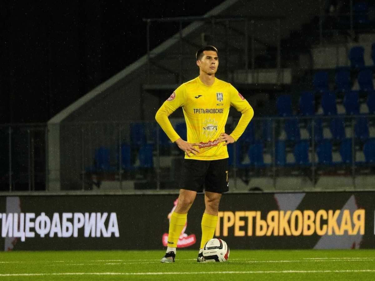 Иван Поспелов в игре с "Торпедо" (Москва) в Воронеже 