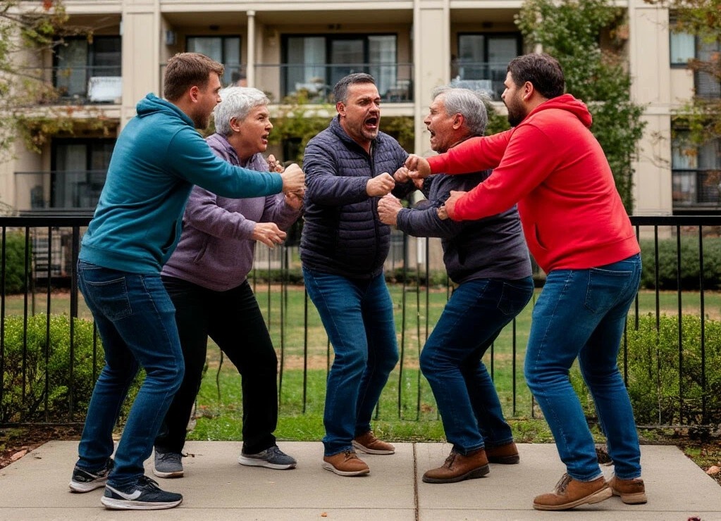 Чуть не подрались