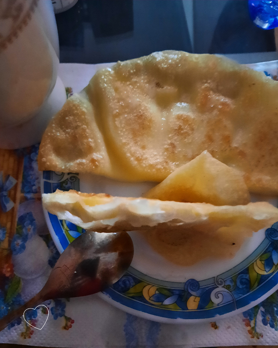 Чебуреки с сыром. Фото автора