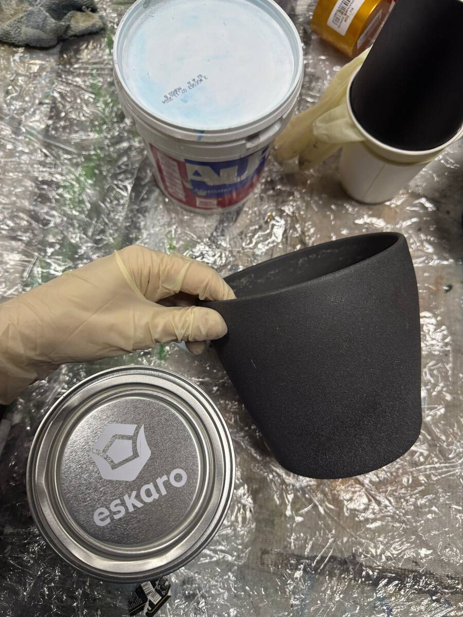 Кашпо, которое будем расписывать 