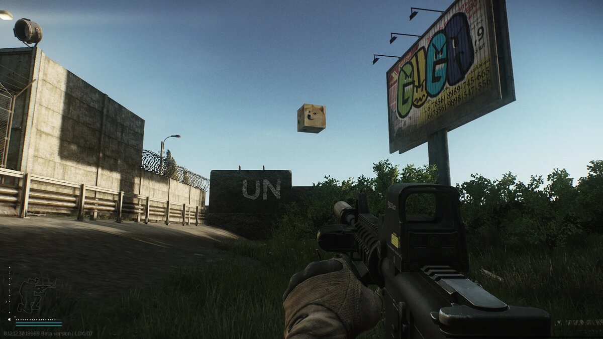 Мы тебя не забудем, doge. Скриншот из Escape from Tarkov   📷