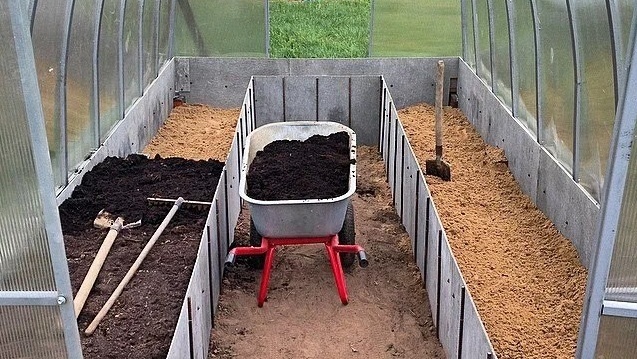 Так выглядит правильно сделанная теплая грядка