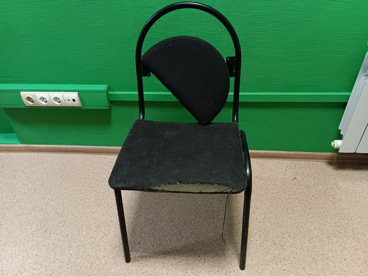 Так выглядел стул до преображения