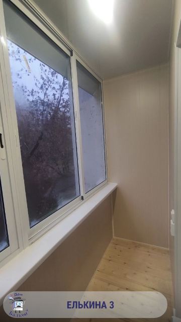 Отделка балкона ПВХ панелями от компании Дон Балкон +7 (342) 299-99-66