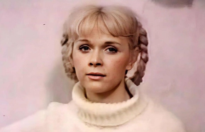 Людмила Гаврилова в молодости.