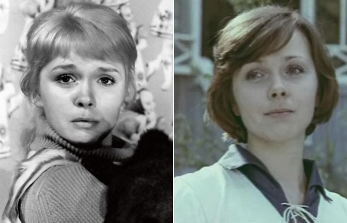 Людмила Гаврилова в молодости.