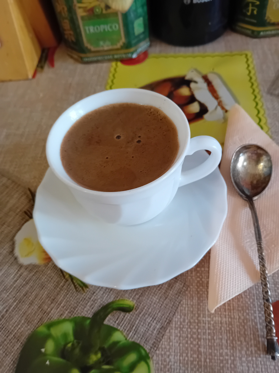 Мой утренний кофе.