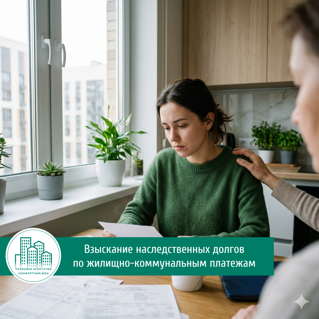 Взыскание наследственных долгов по жилищно-коммунальным платежам | Комфортный дом | Изображение создано искусственным интеллектом