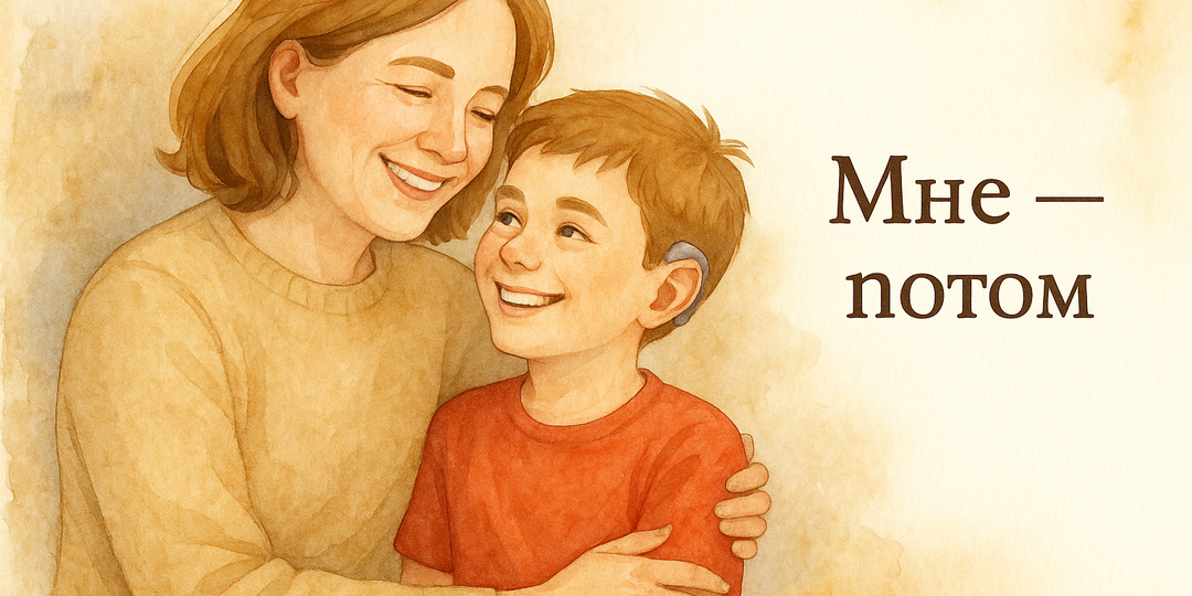 Мне — потом