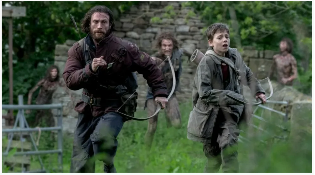 Скриншот с фильма "28 лет спустя" 2025