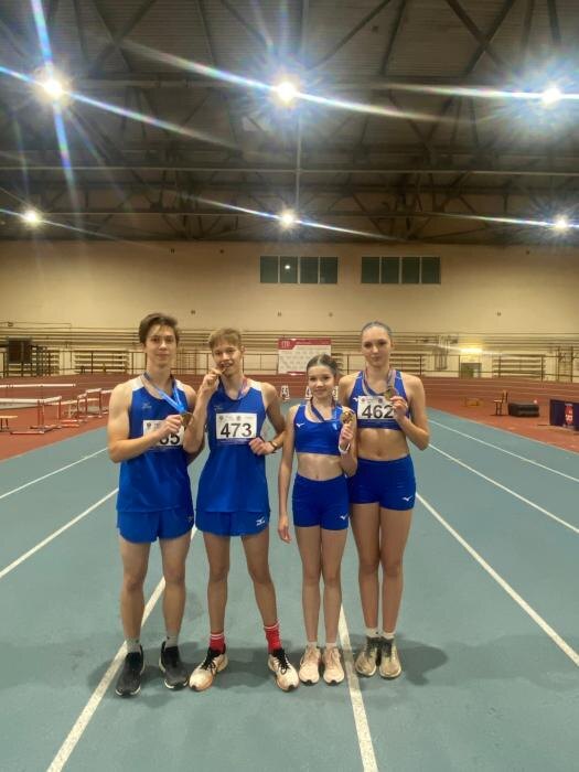 Псковичи выиграли 19 медалей на межрегиональном турнире по лёгкой атлетике в Орле
Фото: спортшкола «Надежда» и центр «Юность»