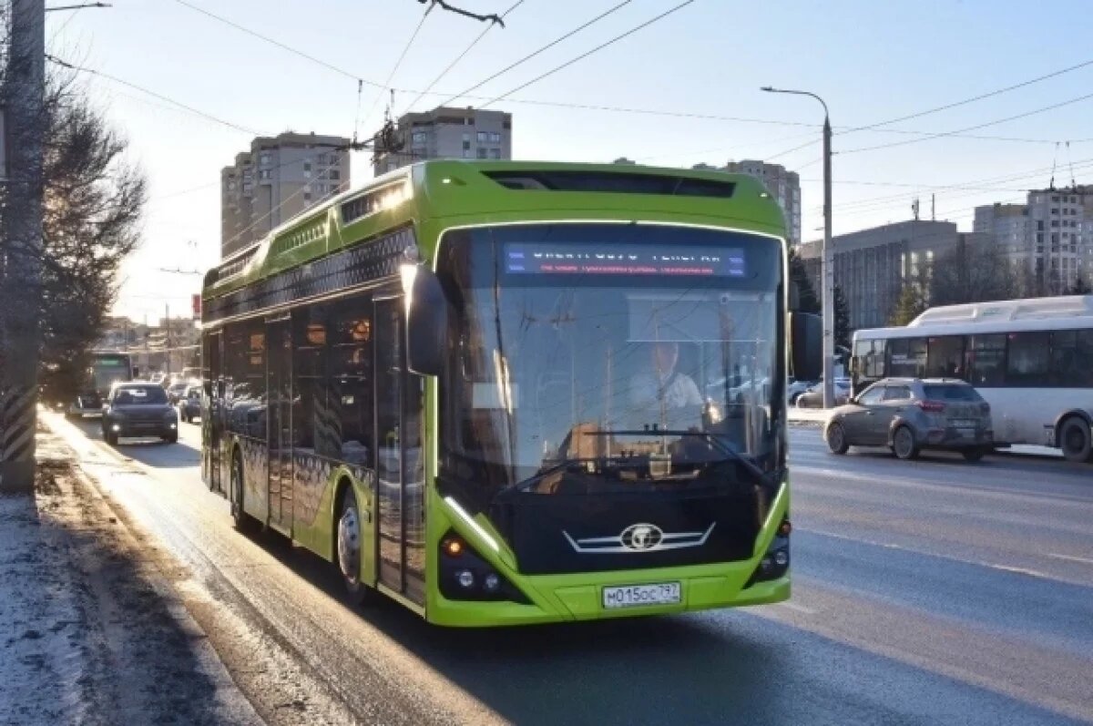    Новый омский электробус «Генерал» начал тестовую обкатку