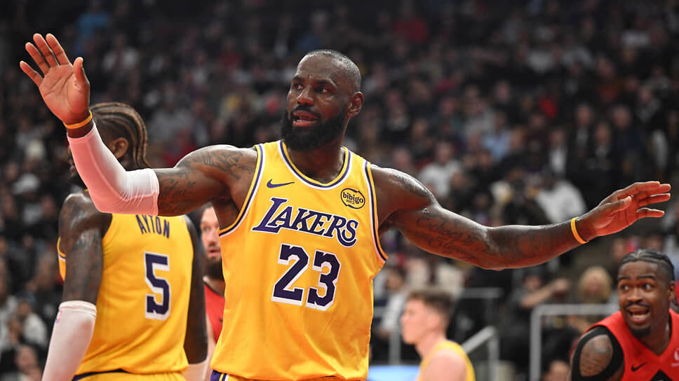 Баскетболист Леброн Джеймс.📷Фото: Dan Hamilton / Imagn Images / Reuters / Dan Hamilton-Imagn Images / Reuters