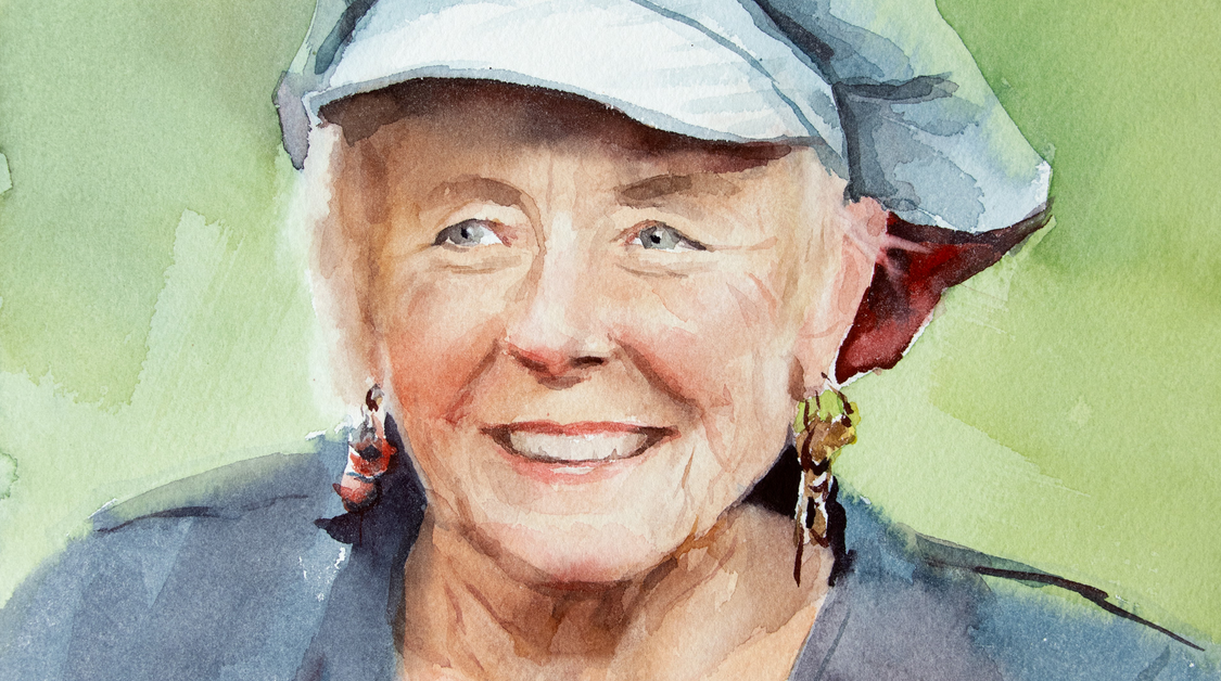 Одна из лучших моих работ, передать возраст красками - сложная задача.